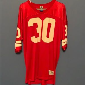 Vintage champion red football jersey